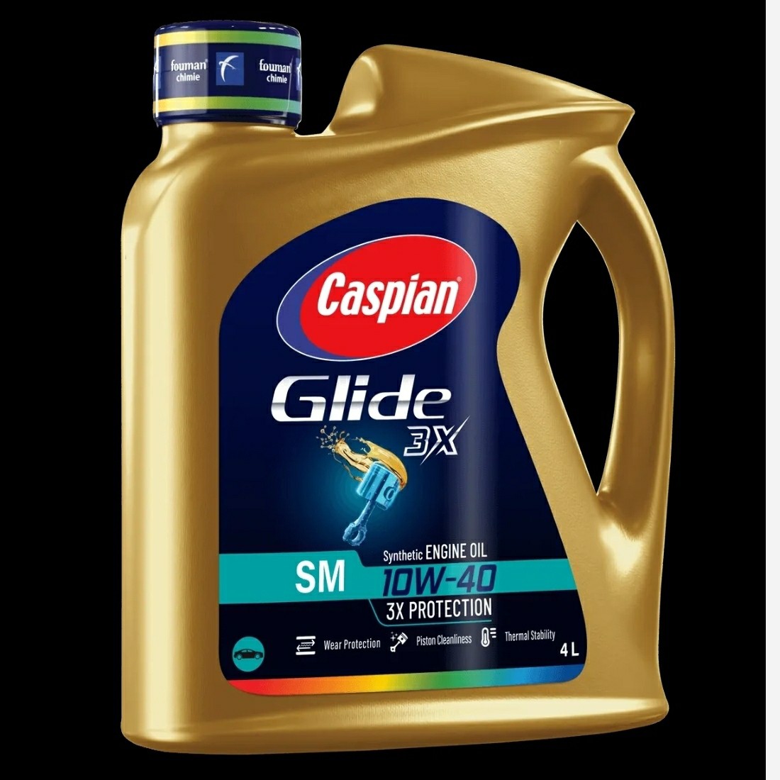 روغن موتور 10W40 SM کاسپین حجم 4 لیتر