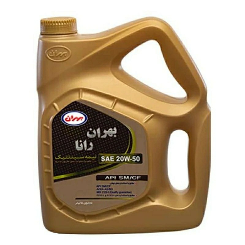 روغن موتور بهران رانا 20W50 SM حجم 4 لیتر