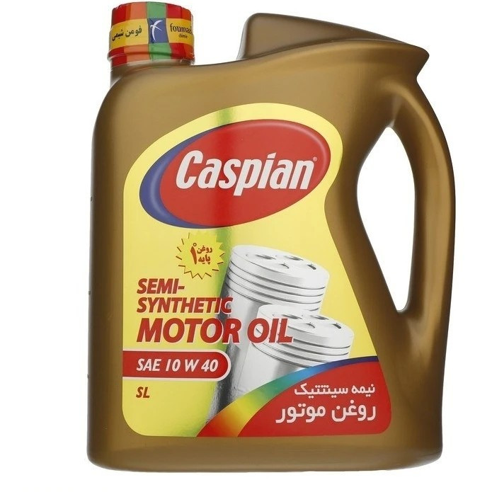 روغن موتور 10w40 SL کاسپین حجم 5 لیتر