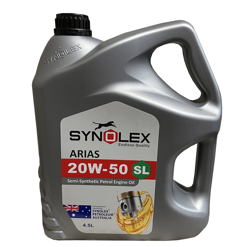 روغن موتور 20W50 SL سینولکس حجم ۴ لیتر