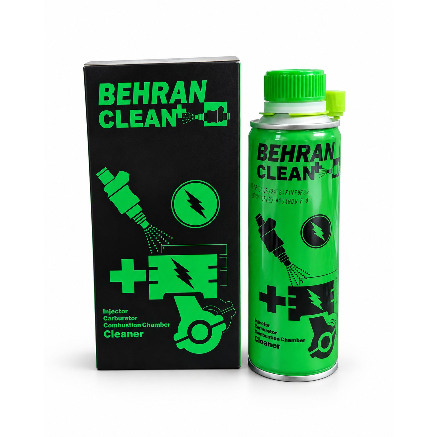 مکمل سوخت و تمیز کننده سیستم سوخت خودرو بهران مدل مدل +CLEAN حجم 250 میلی لیتر