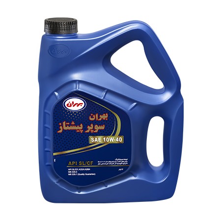 روغن موتور بهران مدل سوپر پیشتاز 10W40 SL حجم 4 لیتر